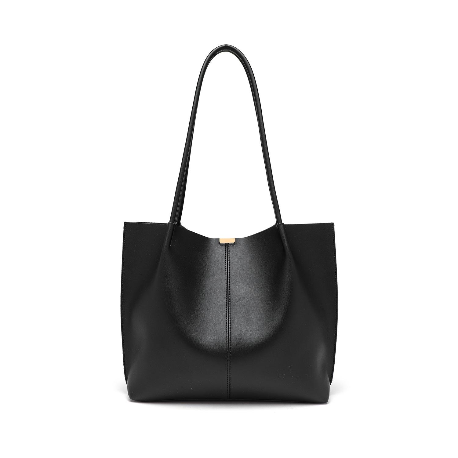 

2025 Ретро Корейский Стиль Женская Сумка-Тоут Большой Вместимости для Поездок на Работу - Сумка на Плечо для Мамы и Ребенка