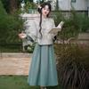 Autumn/Winter 2024 Chinese Retro Tang Suit Hanfu Cheongsam Tea Set