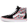 Vans Womens Sk8-Hi 'I Heart' (women's sizes) Black / True White Skateboard Shoes VN0A4U3CWKU