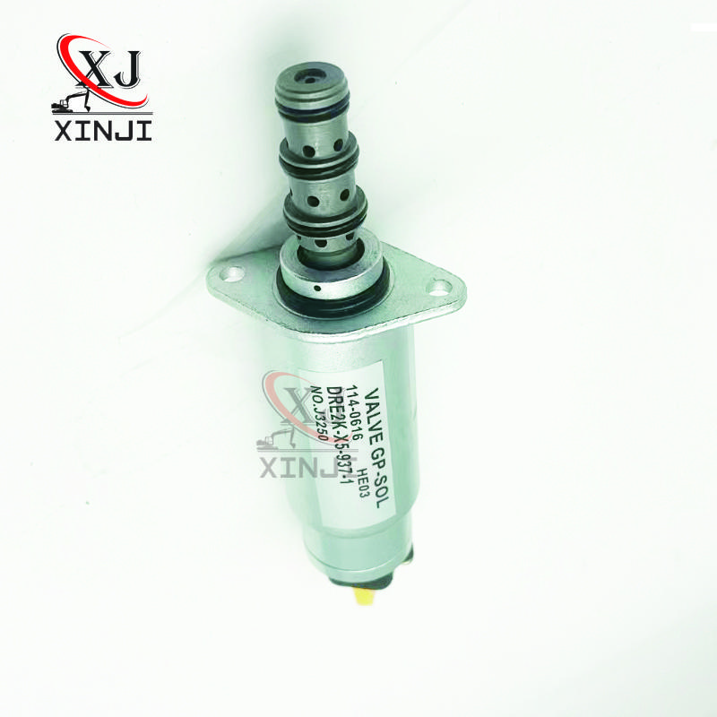 1140616 Excavator Parts E330C Hydraulic Pump Solenoid Valve 114-0616