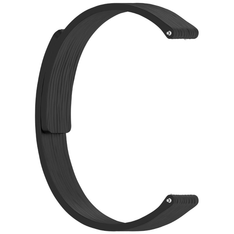 Your Smartwatch With 12mm Striped Magnetic Universal Fit For Sports Daily Use Color