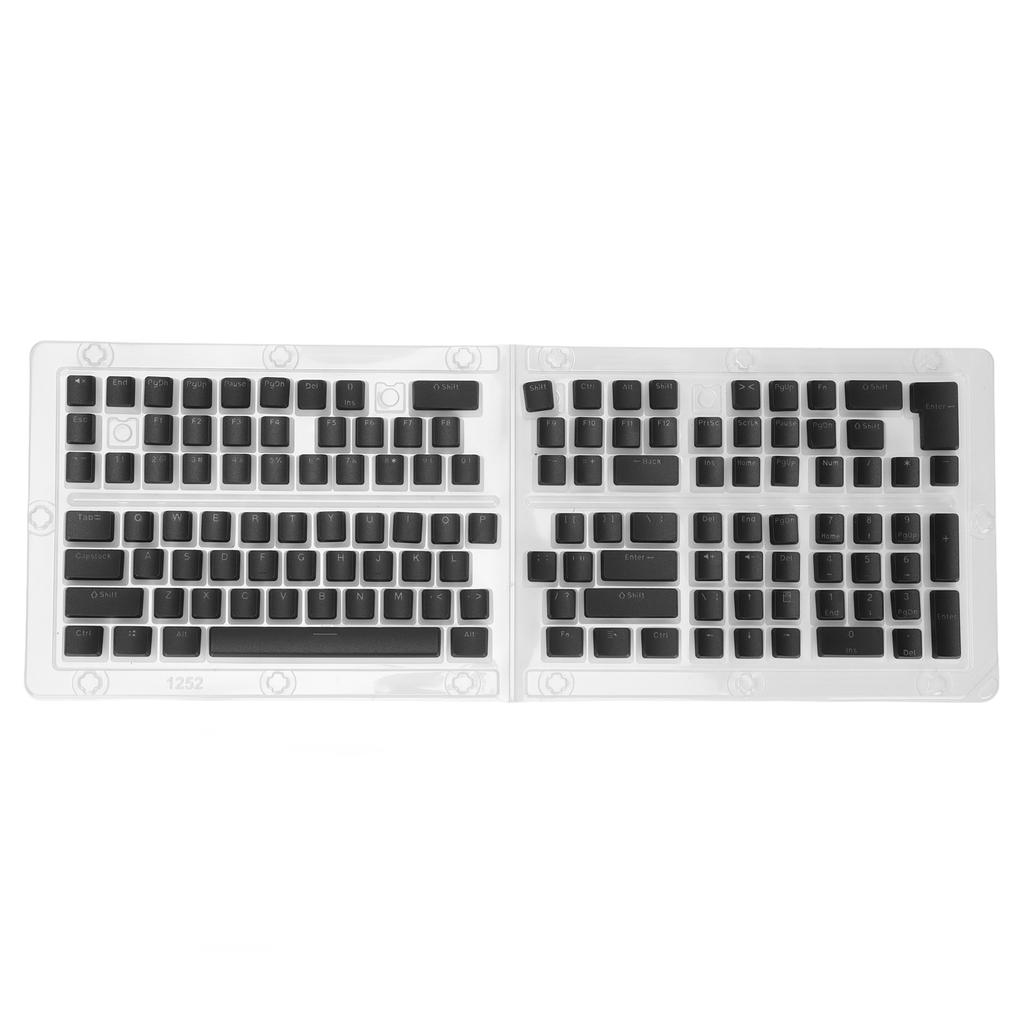 Keyboard Keycaps 129 Keys Pudding Transparent OEM Height PBT Two Color Injection Molding DIY Keyboard Keycaps