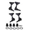 4 Strings Electric Bass String Knob Enclosed Tuning Pegs Machine Heads Tuners Metal Tuning Peg Guitar Accessories