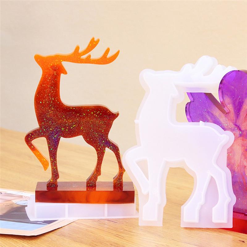 Gut-Lieblicher Engel Silikonform Hohl Weihnachten Kunst DIY Produkte Engel Harzform Wohnungseinrichtung
