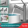 Versatile Pull-Out Kitchen and Bathroom Faucet