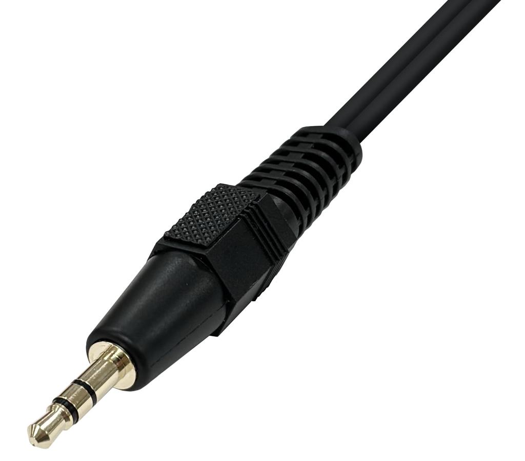 Fuji Parts Audio Stereo Mini Plug to Cable, 2-Pin, 7m, FVC-323D
