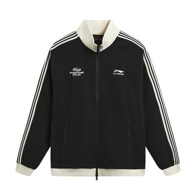 Li Ning Sports Lifestyle Series Stand Collar Logo Jacket Unisex Jackets AWDW511-3