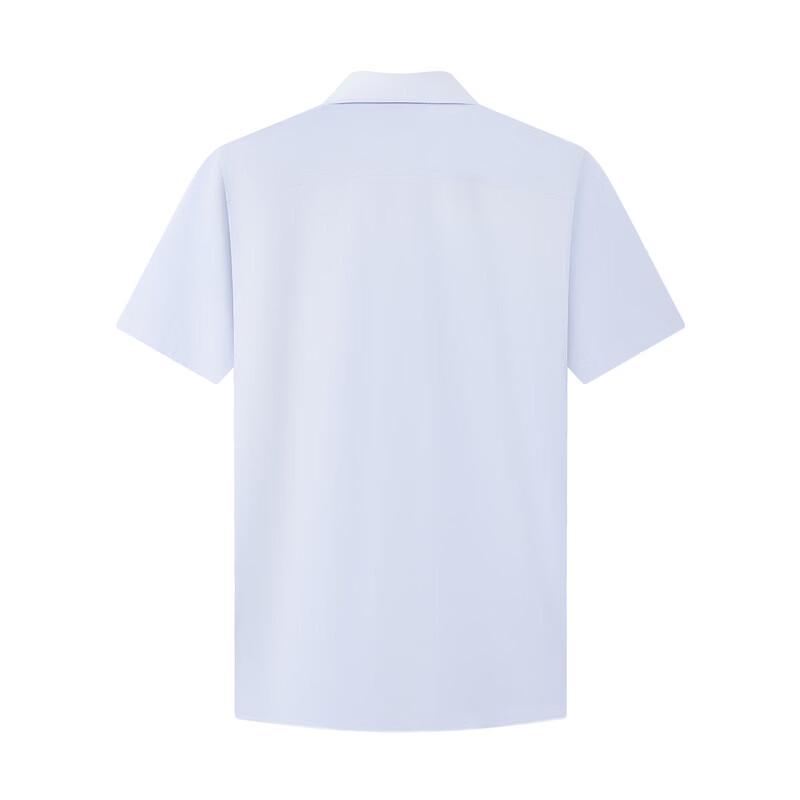 SEVEN Men's DP Non-Iron Pure Cotton Short-Sleeve Business Shirt