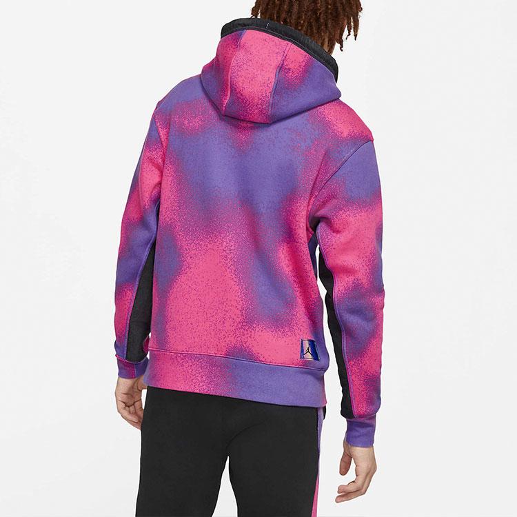 Jordan × PSG Sweatshirts Men's Spiritual Purple Hooded Moderate Regular CK9650-510