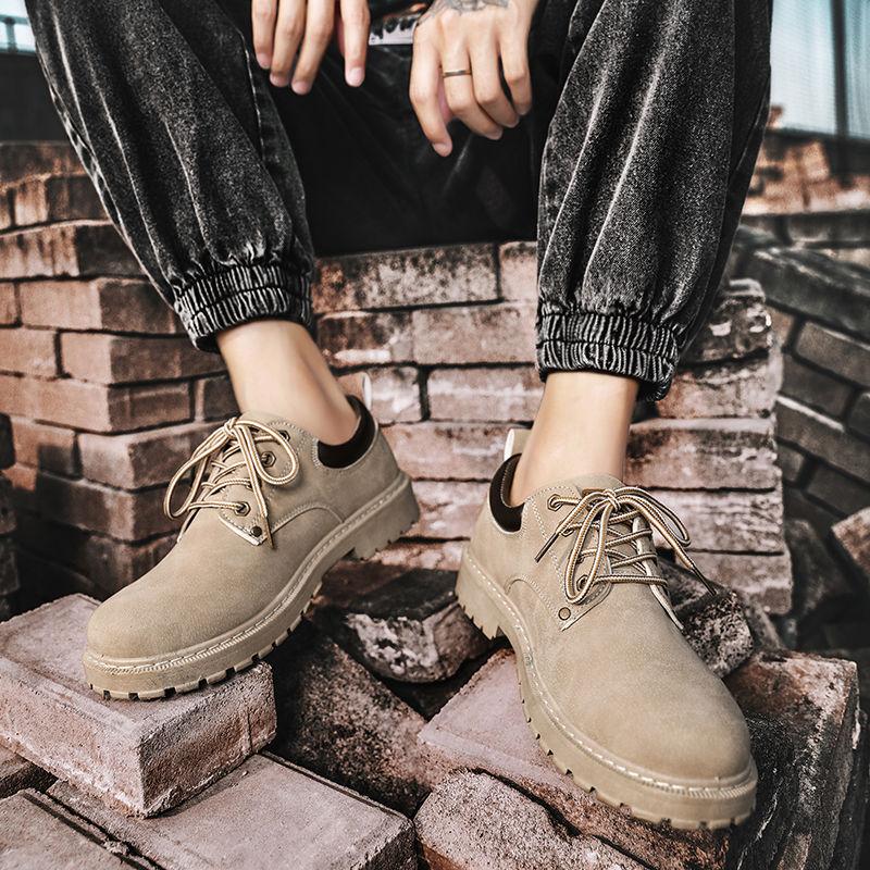 Fashion 2024 New Versatile Casual Spring and Summer Anti Slip Breathable Men's Work Shoes