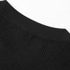 Tucano Men's Waffle Knit Long Sleeve Round Neck Sweatshirt