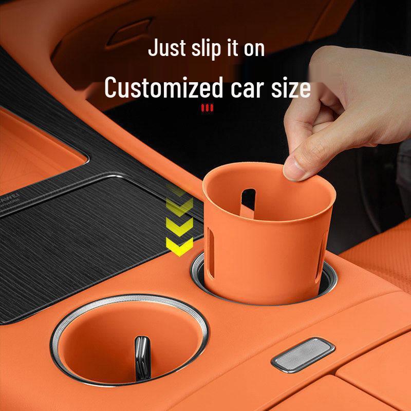 AITO M6 Silicone Cup Holder Mat - Protective Console Cover & Car Interior Decor Accessory
