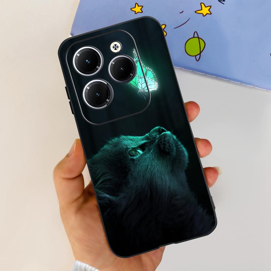 For Infinix Hot 40 Pro Case X6837 Cute Fashion Cover Soft Silicone Phone Case For Infinix Hot 40i Hot40 Pro Hot40i Fundas Bumper
