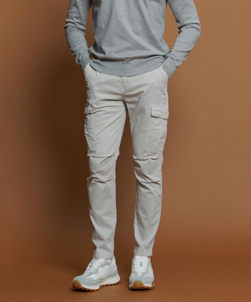 PANICALE Grey Drawstring Cargo Pants