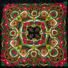 135*135Cm Russian National Square Scarf Women Luxury Floral Print Bandana Scarves Ukrainian Fringed Shawl Travel Sunshade Wraps