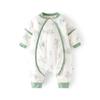 Newborn Anti-Kick Split Leg Sleeping Bag - Thick, Padded, and Zippered for Autumn and Winter