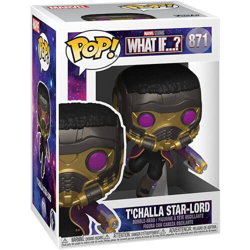 Dacă T'Challa Star-Lord Pop! vinilin