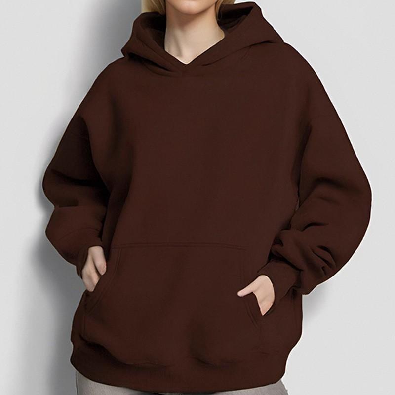 Womens Oversized Hooded Sweatshirt Long Sleeve Casual Loose Fit 2026 Style