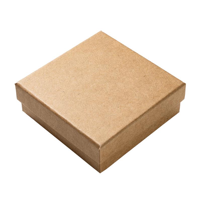 Kraft Paper Jewelry Box for Earrings, Necklaces, Rings & Bracelets
