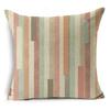 Mandala Graffiti Cushion Cover 45X45Cm Linen Decorative Pillow Cover Sofa Bed Pillow Case