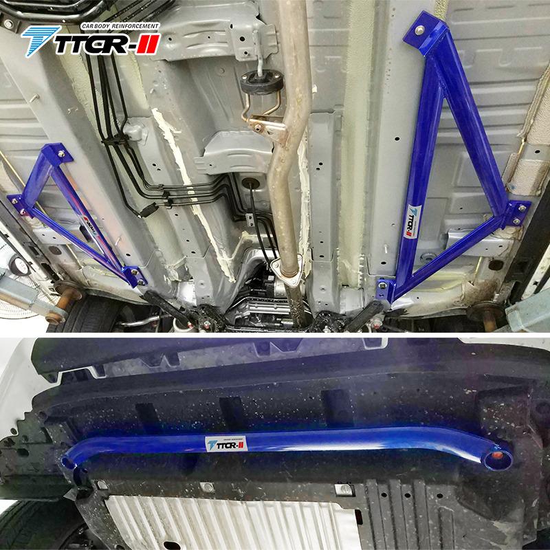 Strut Bars for Honda URV 2017-2024 Accessories Chassis Reinforcement Anti-roll Rod Aluminum Alloy Suspension Balance Lever Bar