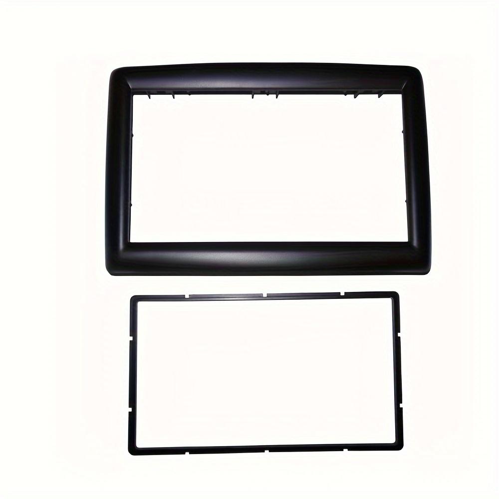 Doppel 2 Din Radioblende für Renault für Megane 2 2002-2009 Stereo-Panel Armaturenbrett-Kit Umbau Installation Zierleiste Frontrahmen Blende