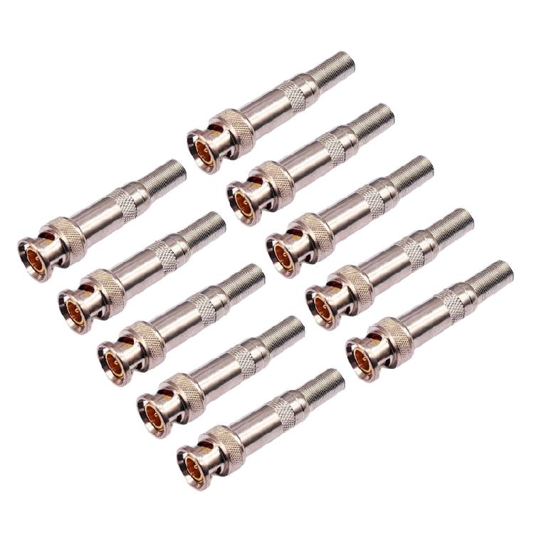 BNC Security Monitoring Line Accessories BNC Solderless Hardware Male Camera Video Cable Video Coupling Connector