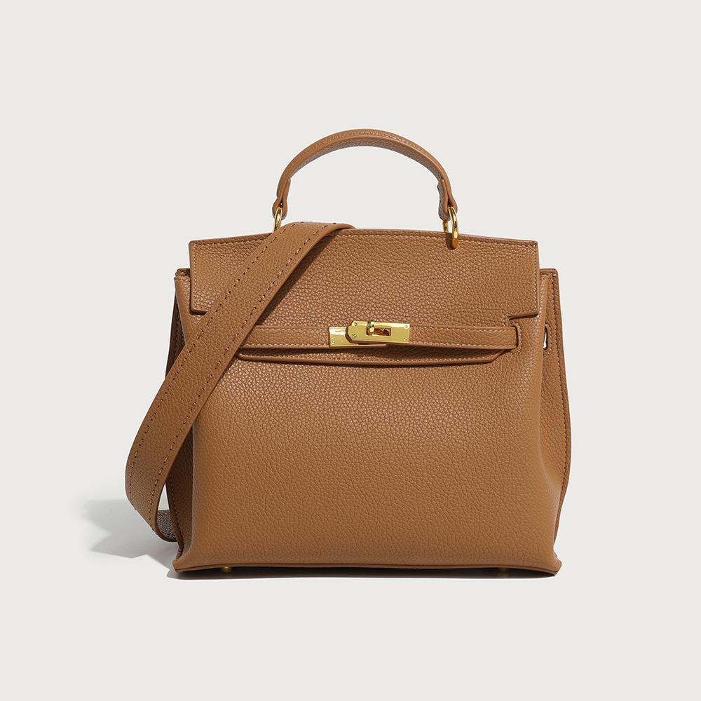 High-end Single-shoulder Bag with A High-quality Hand-carry and Crossbody Kelly Bag
