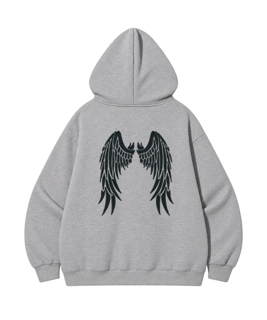 HIRUKA ARCHIVE Kyoto Nietenflügel Hoodie