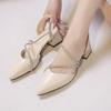 Ladies Baotou Sandals 2026 Summer New Coarse Heel Shoes Diamond Fairy Versatile Skirt Sandals Elegant Fashion Women's Shoes