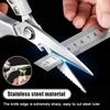 Stainless Steel Kitchen Scissors for Cutting Chicken Bones Meat Fish Scissors Professional Scissors Kitchen Accessories