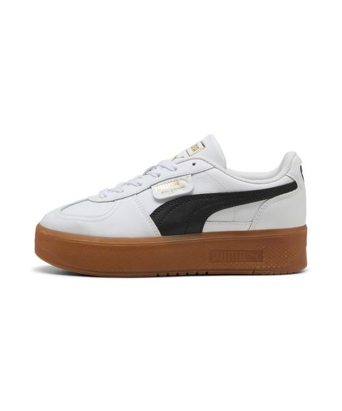 Puma Palermo Elevator Leather Women's -White 400461-02 [Shipped from Korea] 100% Authentic