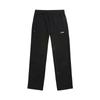 Li Ning Solid Color Mid Waist Comfortable Breathable Versatile Straight Leg Casual Pants Men Bottoms Black AKLUA81-1