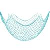 Fishing Net Wall Hangings Decoration 1M*2M for Pirate Party Hawaiian Party Nautical Themed Cotton Fish Ney\t Home Decor