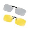 Farbfilter-Clip-On-Objektiv für Outdoor-Enthusiasten, Angler und Fahrer, einfach zu bedienende Clip-On-Nachtbrille