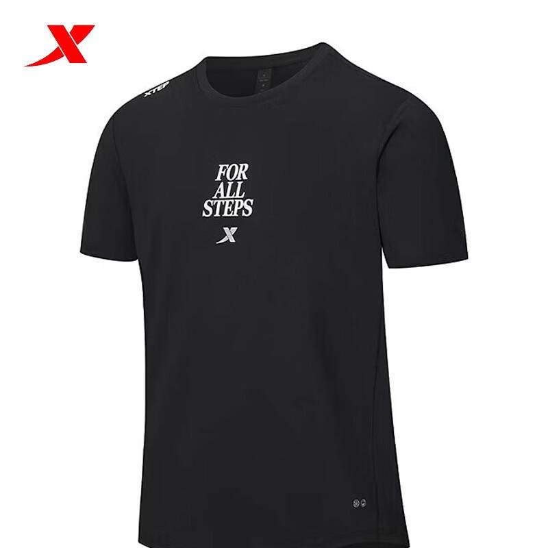 XTEP Men s Breathable Quick-Dry Short Sleeve T-Shirt S