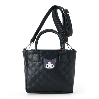 Gesteppte 2WAY Mini-Tragetasche Kuromi Handtasche Crossbody 310697 [Sanrio]