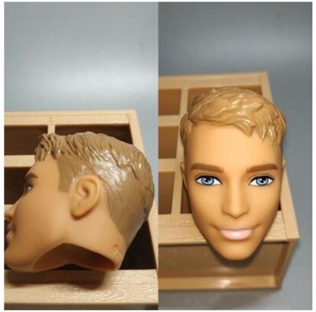 Rare Limited Collection Fashion Loyalty Doll Head Leon Pierre Devries FR Doll Accessories DIY Dressing Boy Prince Toy Doll Heads