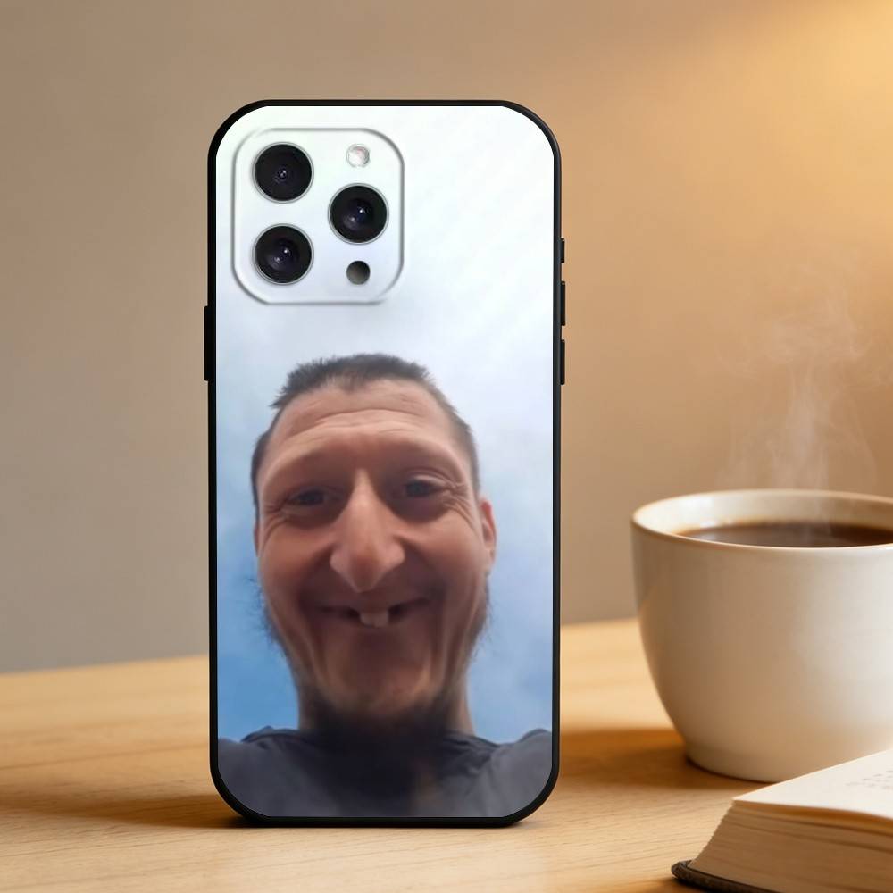 

Funny Daniel Larson Meme Phone Case For iPhone 16,15,14,13,12,17,Pro Max,Plus Silicone Black Case iPhone13