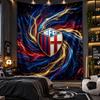 Wall Hanging Tapestry Bologna FC Print Cloth for Living Room Bedroom Home Decor