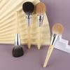 Supergroßer Puderpinsel Superweiches Haar Puderpinsel Großer Bionischer Honigpuderpinsel Reines Massivholz Setting Blush Make-up-Pinsel