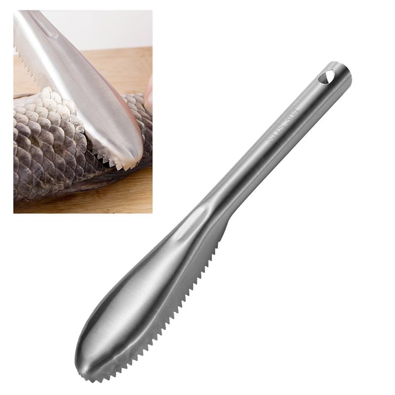 Fast Remove Fish Skin Scaler Brush Stainless Steel Fish Scales Graters Scraper Easy Kitchen Cleaning Descaler Tool 2025 New