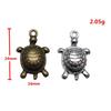 Turtle Charms Antique Bronze Silver Pendants For Animal Themed Jewelry Making