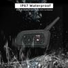 V6 Pro Motorradhelm-Gegensprechanlage – 1500 m Bluetooth 5.0-Headset mit DSP-Rauschunterdrückung, 6-Fahrer-System