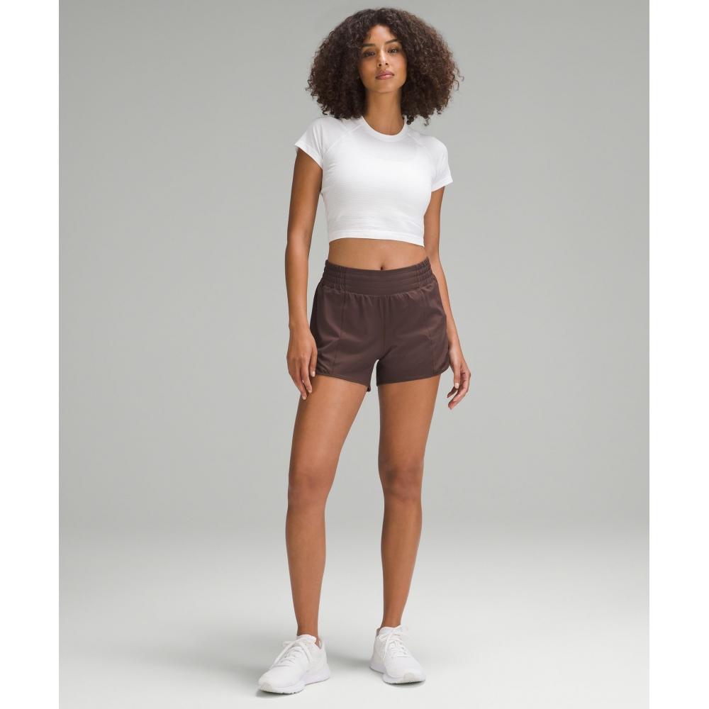 Lululemon Swiftly Tech Cropped Short Sleeve Shirt 2.0 White White