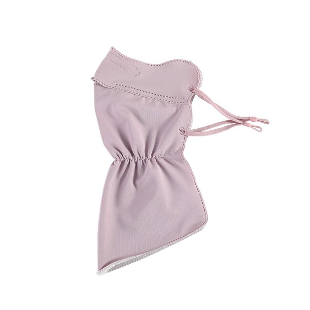 Breathable Ice Silk Mask Quick Drying Sun Protection Mask Fashion Anti-UV Mask Scarf  Women