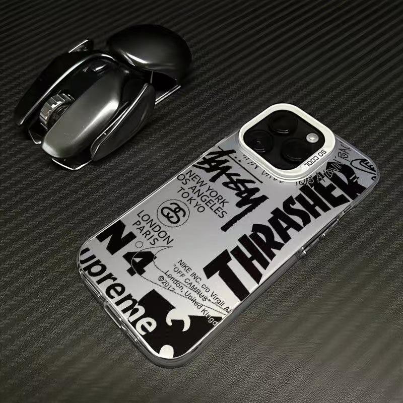 

Модный чехол Icon для iPhone 17Air, 16Pro, 15Pro, 14Pro iPhone X