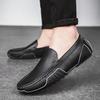 New High Quality Men Flats Casual Leather Soft Bottom Lazy Shoes Brand Outdoor Walking Loafers Breathable Plus Size38-48