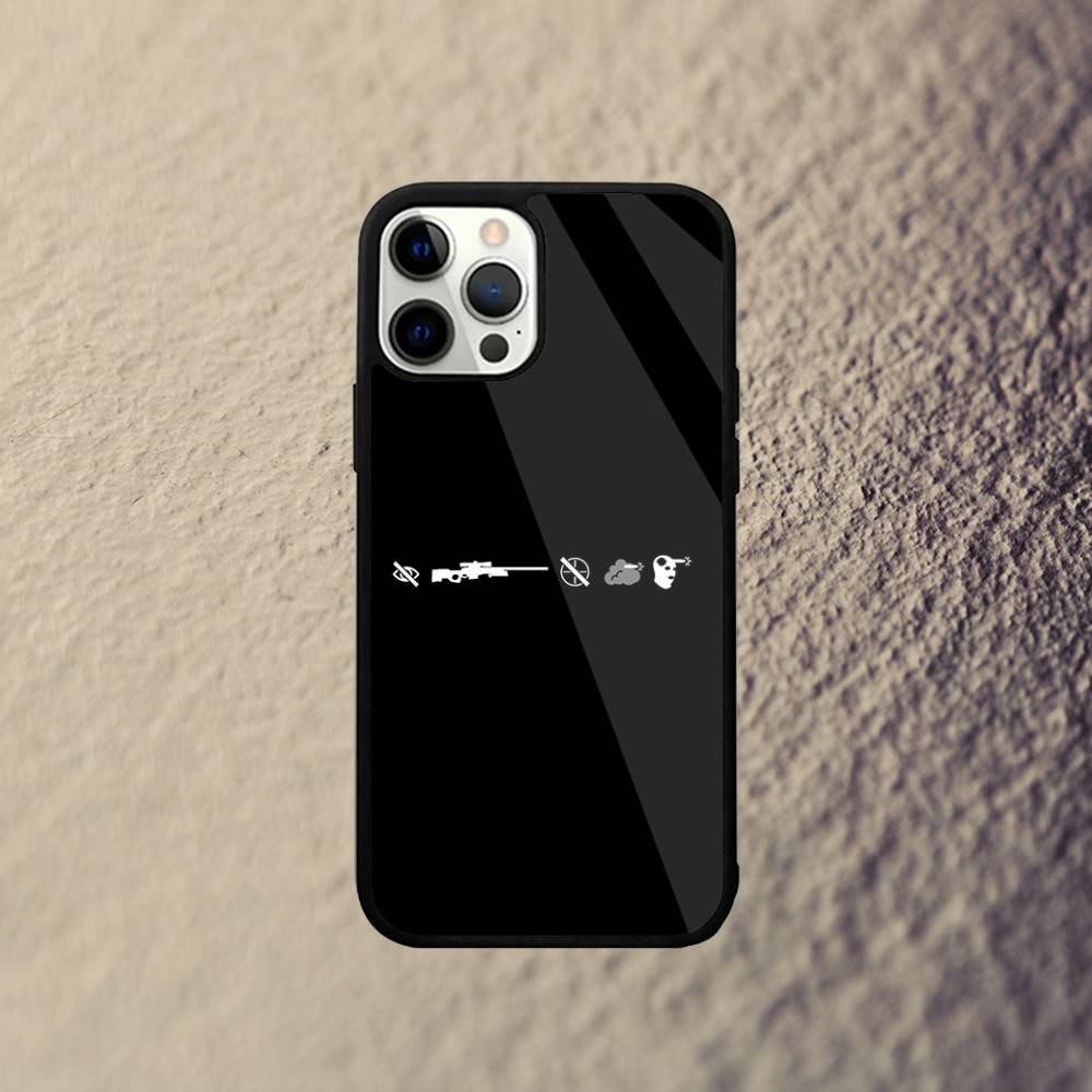 CSGO Mattes Printstream Handyhülle Für iPhone 17,16,15,14,13,12,11,Pro,Max,Plus,Mini,SE4,E Magnetisch Magsafe Kabelloses Laden