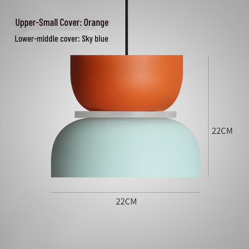 Nordic Macaron Pendant Light for Living Room